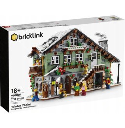LEGO BrickLink 910004 Zimowy domek - Zimowa chatka