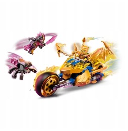 LEGO Ninjago Złoty smoczy motocykl Jaya