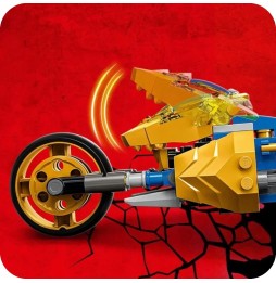 LEGO Ninjago Motocicleta Aurie a lui Jay