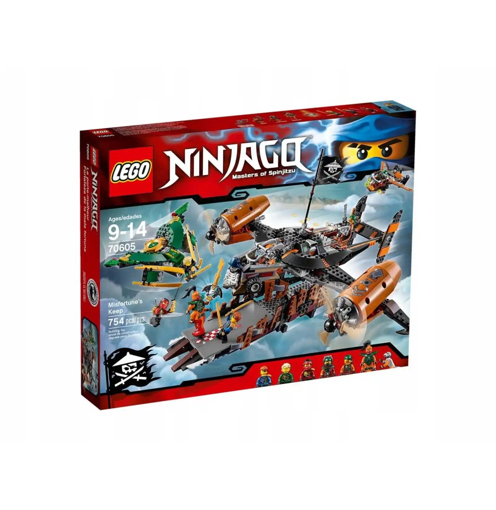 LEGO Ninjago 70605 - Cetatea nenorocirii