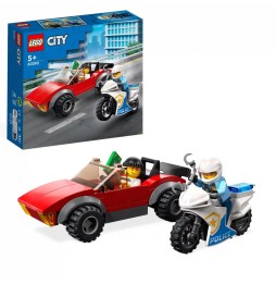 LEGO City 60392 Motocykl Policyjny Pościg