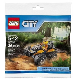 LEGO City Quad Jungle Girl 30355 New Set