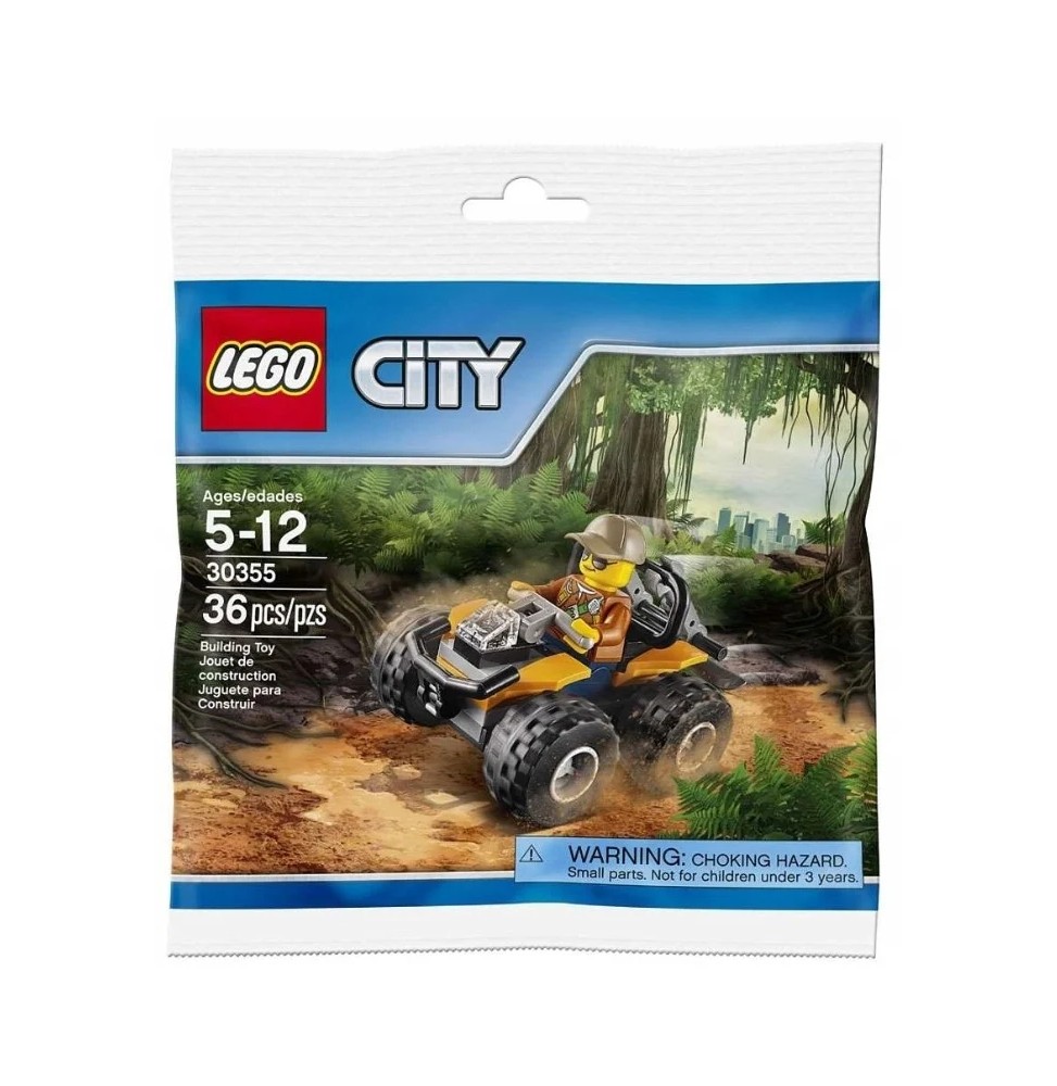 LEGO City Quad Jungle Girl 30355 New Set