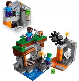 LEGO Minecraft Mina Părăsită cu Păianjen 248 piese