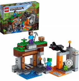 LEGO Minecraft Opuszczona Kopalnia Pająk 248 elementów