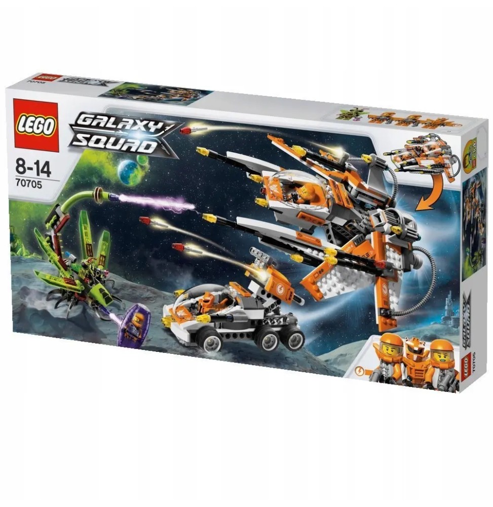 LEGO 70705 Galaxy Squad Vânătorul de insecte