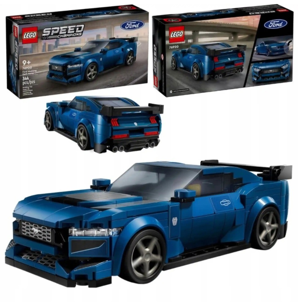 LEGO Ford Mustang Dark Horse - Kids Toy