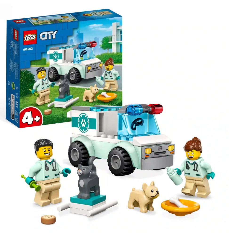 LEGO City Ambulanța veterinară 60382