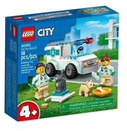 LEGO City Ambulanța veterinară 60382