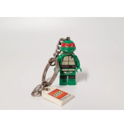 Lego Raphael Keychain TMNT