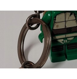 Lego Raphael Keychain TMNT