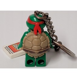 Lego Raphael Keychain TMNT