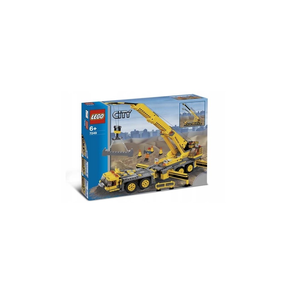 LEGO City 7249 Crane Construction Set for Kids