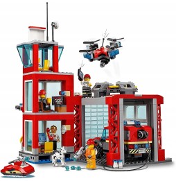 LEGO City 60215 Remiza strażacka