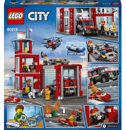 LEGO City 60215 Remiza strażacka