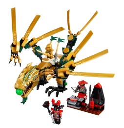 LEGO Ninjago 70503 Dragonul de Aur - set de construcție