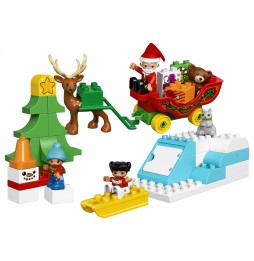 LEGO Duplo 10837 Zimowe ferie Świętego Mikołaja