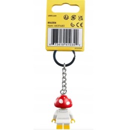 LEGO Keychain with Girl in Mushroom Costume