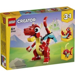 LEGO Creator Dragon roșu 31145