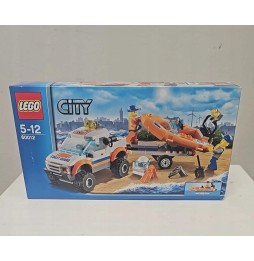 LEGO City 60012 Vehicul off-road și barcă scafandri