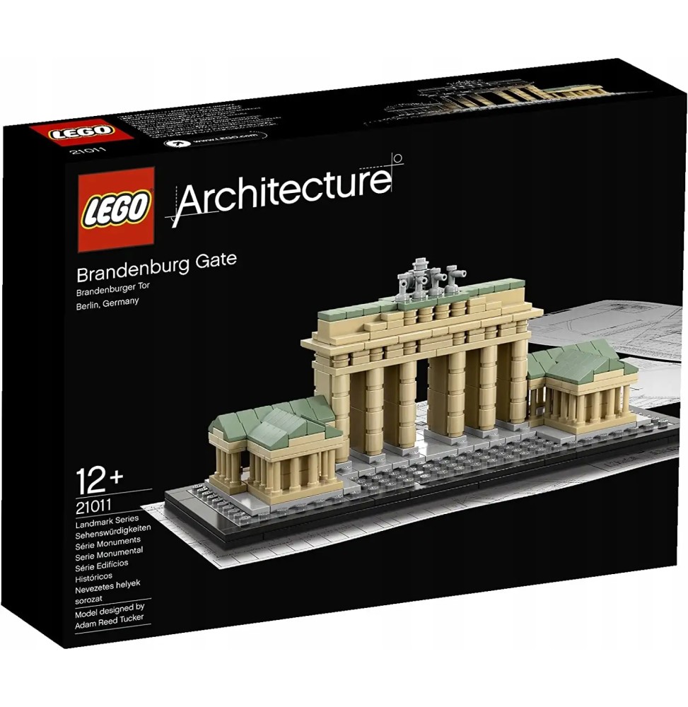 LEGO Architecture 21011 Brama Brandenburska - Zestaw