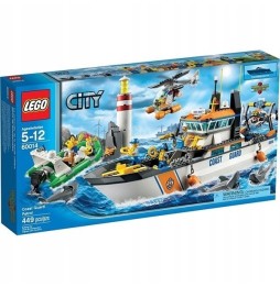 LEGO City 60014 Patrol straży przybrzeżnej L