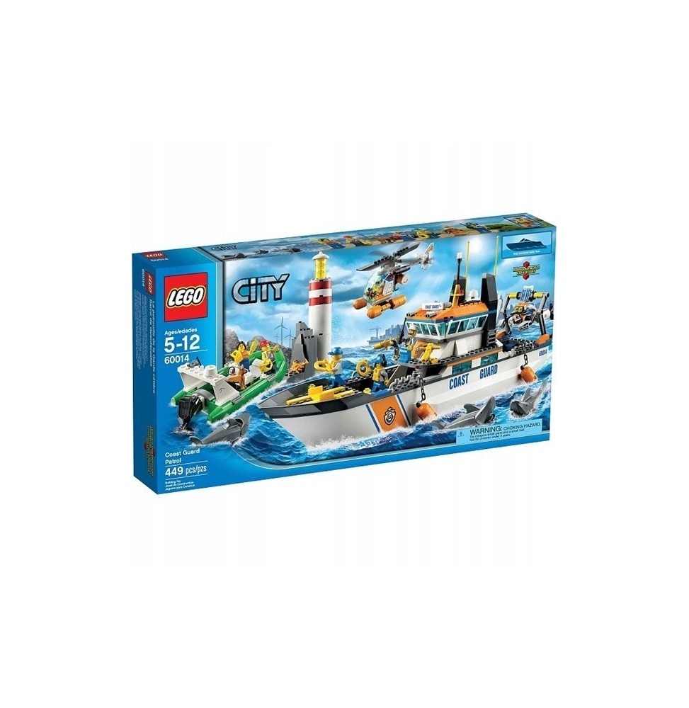 LEGO City 60014 Patrol straży przybrzeżnej L