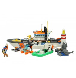 LEGO City 60014 Patrol straży przybrzeżnej L