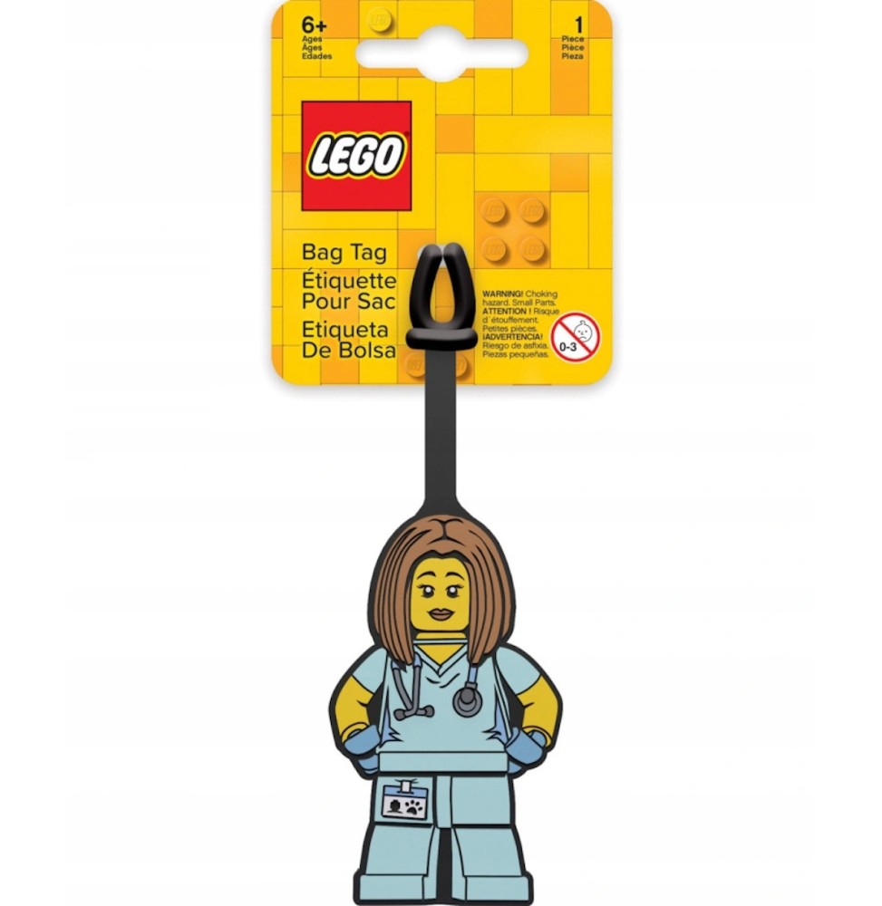 LEGO Nurse Luggage Tag 52975