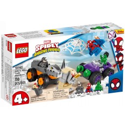 Lego Marvel Hulk împotriva Rhino 10782 - Set