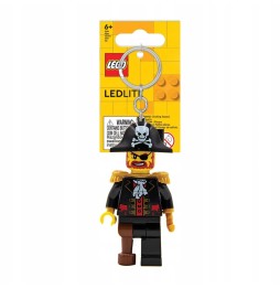 LEGO LED Keychain Pirate Captain Brickbeard