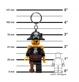 LEGO LED Keychain Pirate Captain Brickbeard