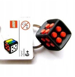 Lego Dice Keychain Back To The Future