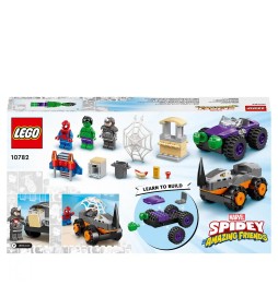 Lego Marvel Hulk împotriva Rhino 10782 - Set