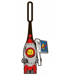 LEGO Rocket Luggage Tag for Boys