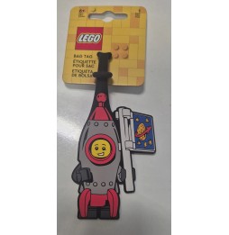 LEGO Rocket Luggage Tag for Boys