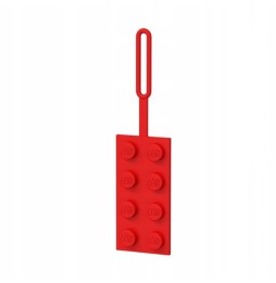 LEGO Red Block Luggage Tag