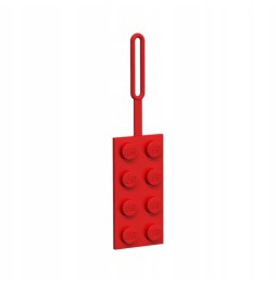 LEGO Red Block Luggage Tag