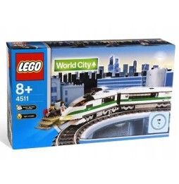 Lego 4511 City Train Szybka Kolej Pociąg