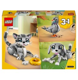 LEGO Creator Pisica jucăușă 31163 - Set 3in1