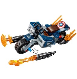 LEGO Captain America Outriders Attack 76123