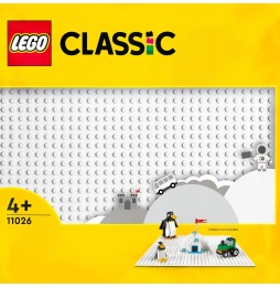 LEGO Classic Placă de construcție Albă