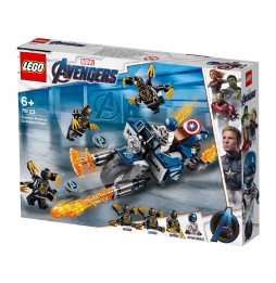 LEGO Captain America Outriders Attack 76123