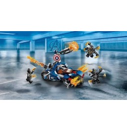 LEGO Captain America Outriders Attack 76123