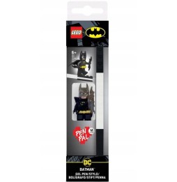 LEGO Black Gel Pen with Batman Minifigure