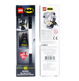 LEGO Black Gel Pen with Batman Minifigure