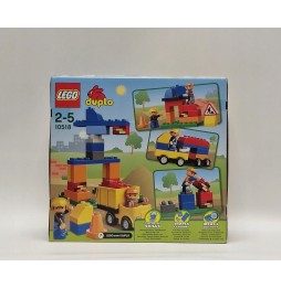 LEGO Duplo Construction Site with Truck and Excavator