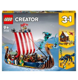 LEGO Creator 3 în 1 Corabia vikingilor 31132