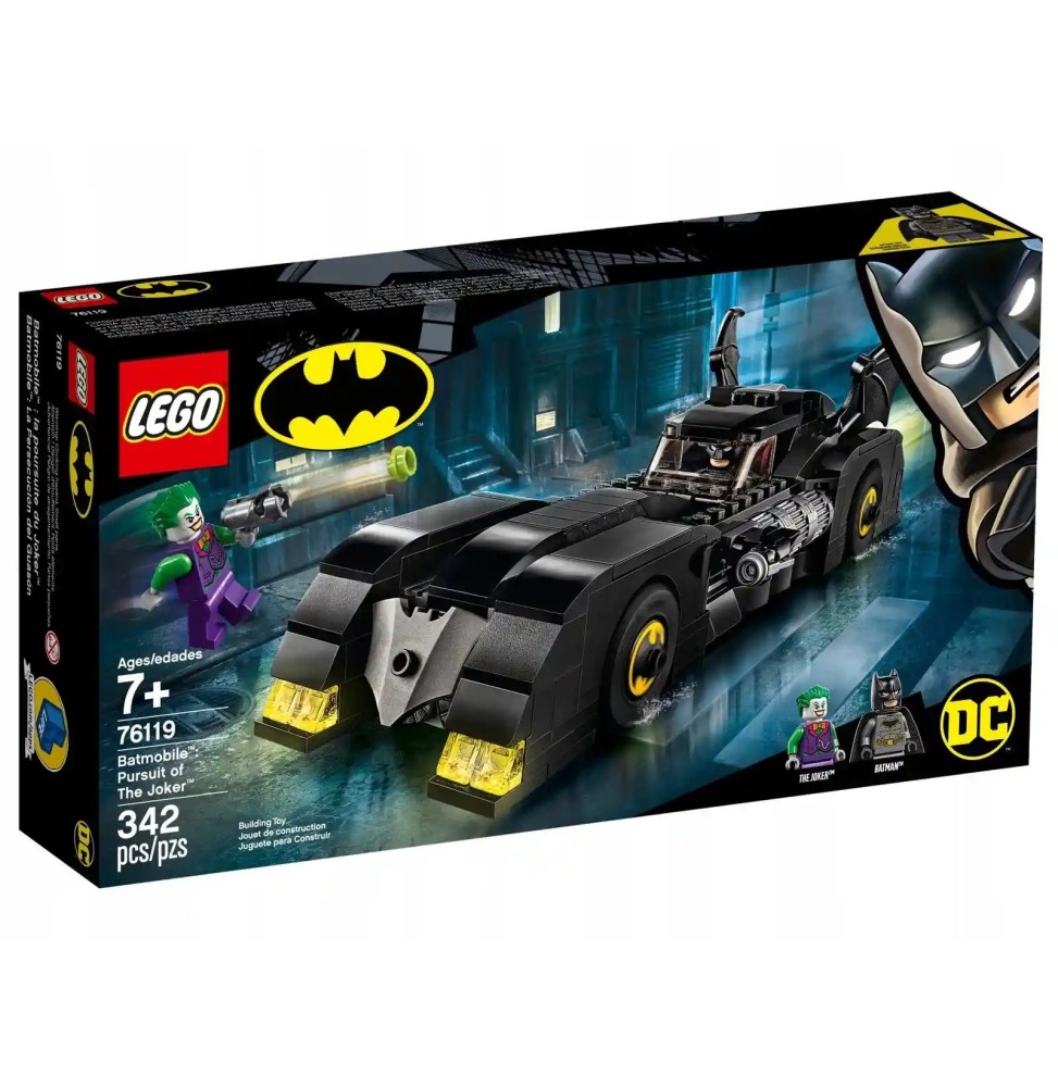 LEGO 76119 Mașina lui Batman cu Jokerul