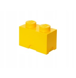 LEGO Pojemnik na klocki 2x1 żółty